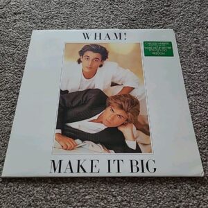 WHAM ! ~ MAKE IT BIG ** 1984 Japan EPIC LP w/ OBI & INSERT.