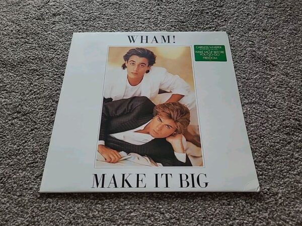 WHAM ! ~ MAKE IT BIG ** 1984 Japan EPIC LP w/ OBI & INSERT.